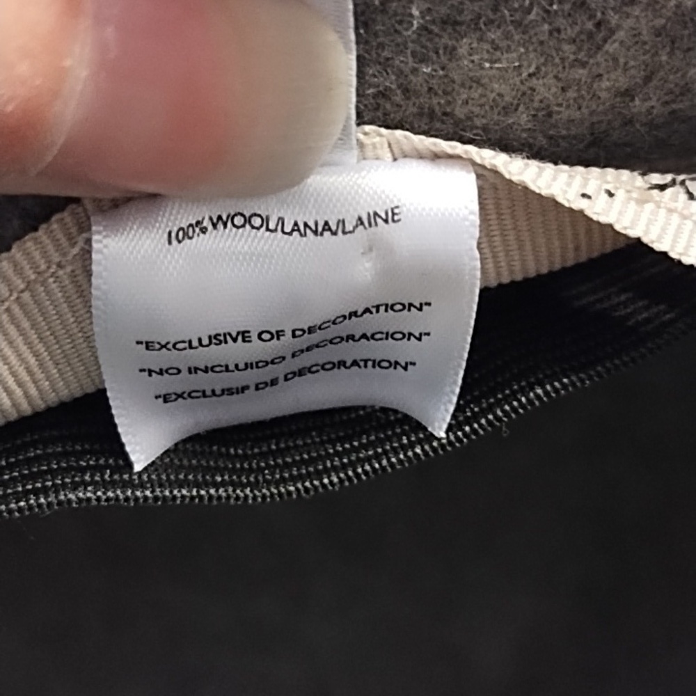 Nine West gray wool hat - Picture 6 of 6